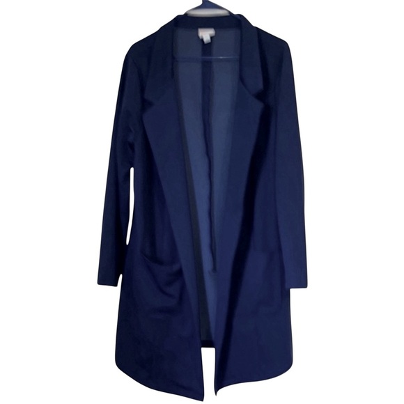 🌹LuLaRoe Gwen Navy Blue Blazer - Picture 1 of 8